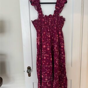 Hill House Floral Pink Dress